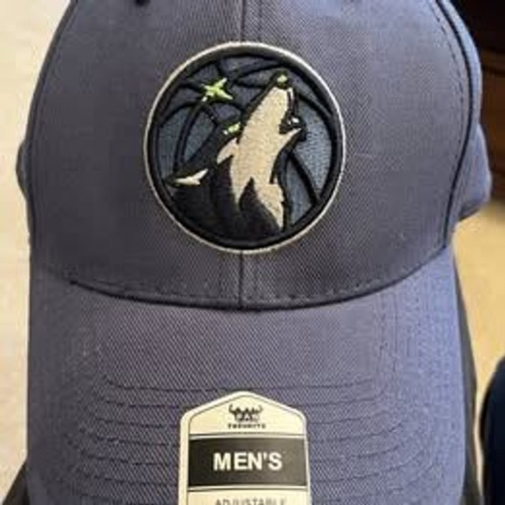 New Minnesota Timberwolves NBA Basketball Adjustable Hat